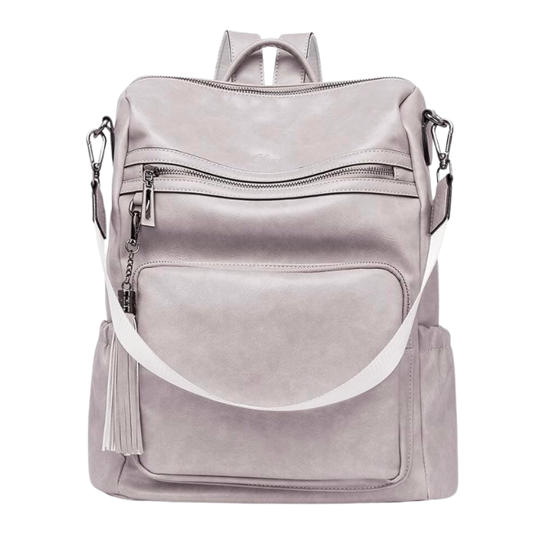 Useful Faux Leather Backpacks Can Carry Whatever You Need