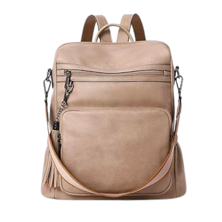 Useful Faux Leather Backpacks Can Carry Whatever You Need