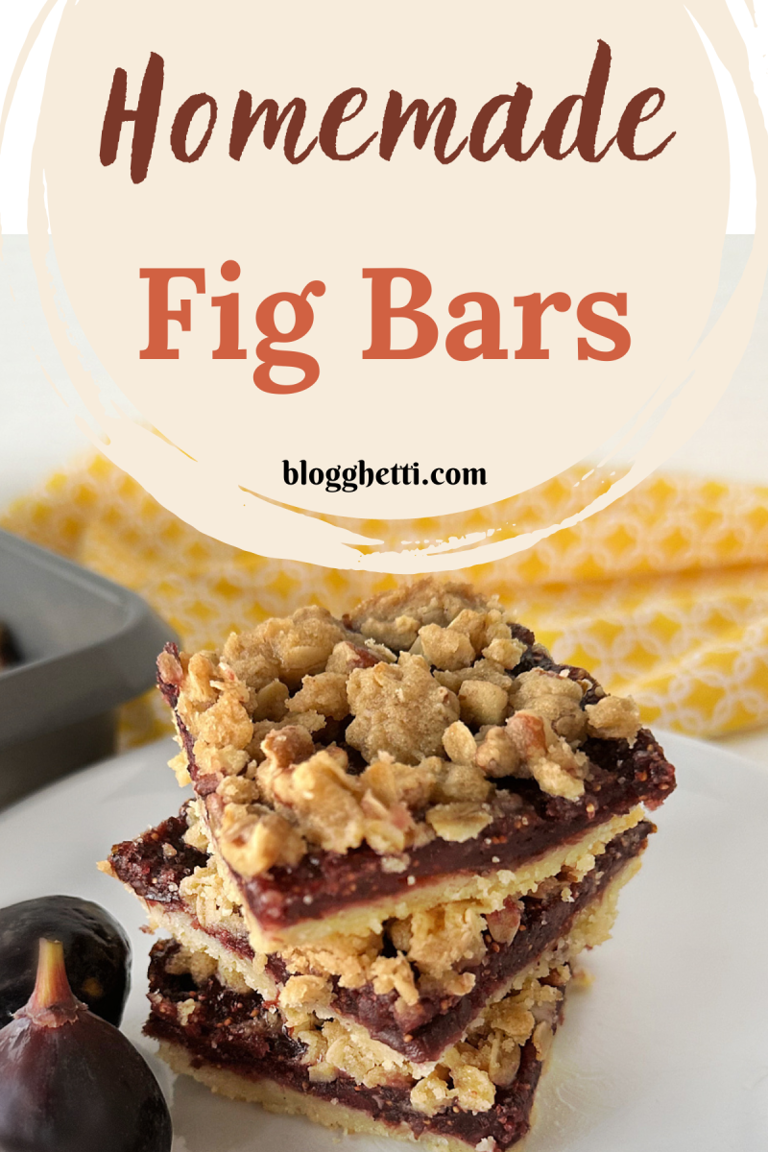 Homemade Fig Bars