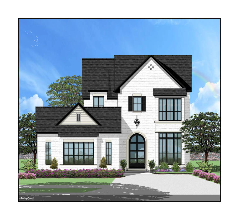 Artist rendering of the 2024 St. Jude Dream Home, located at 4812 Garden St. in Metairie