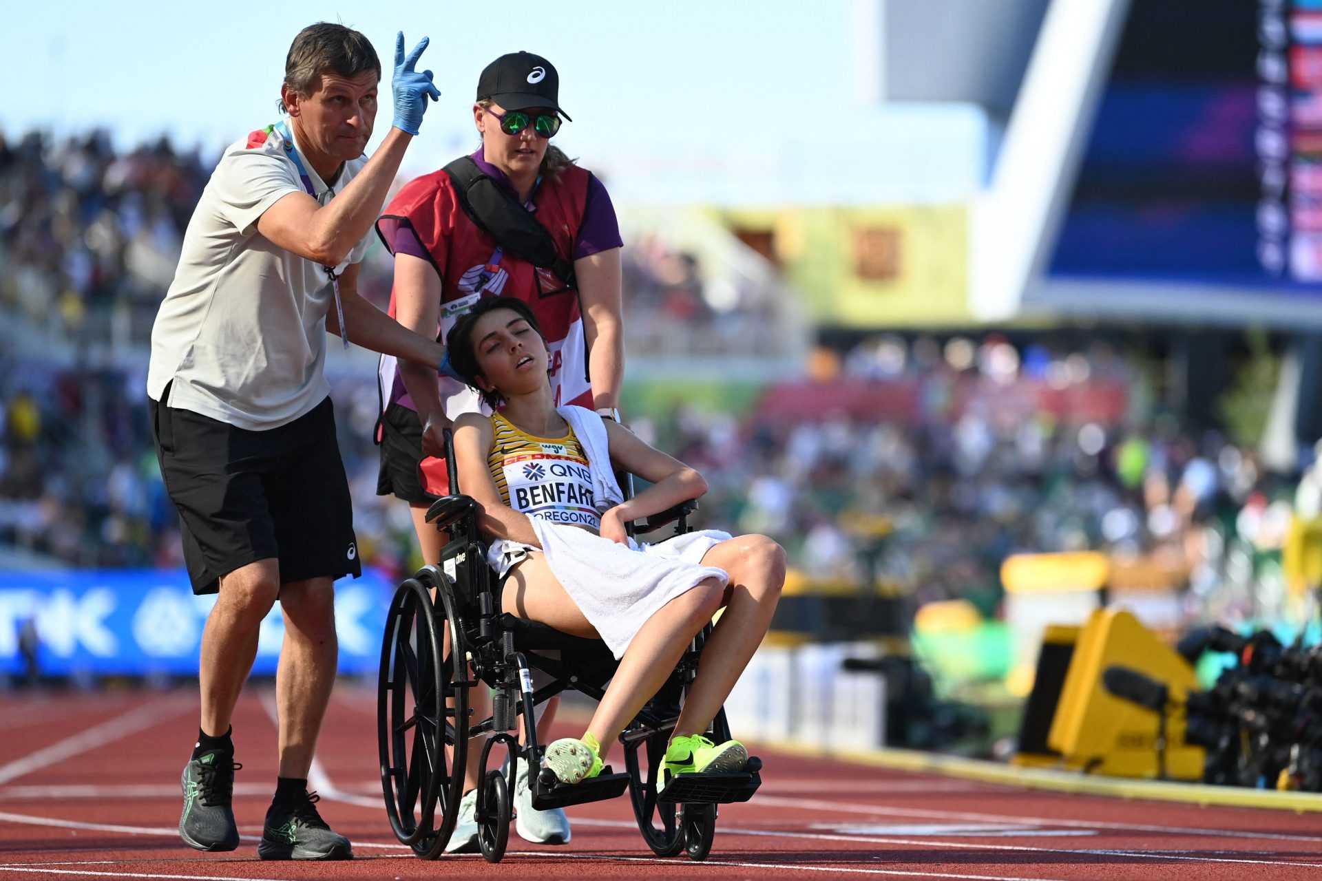 Rücktritt Der Leichtathletin Sara Benfares Nach Positivem Dopingtest ...