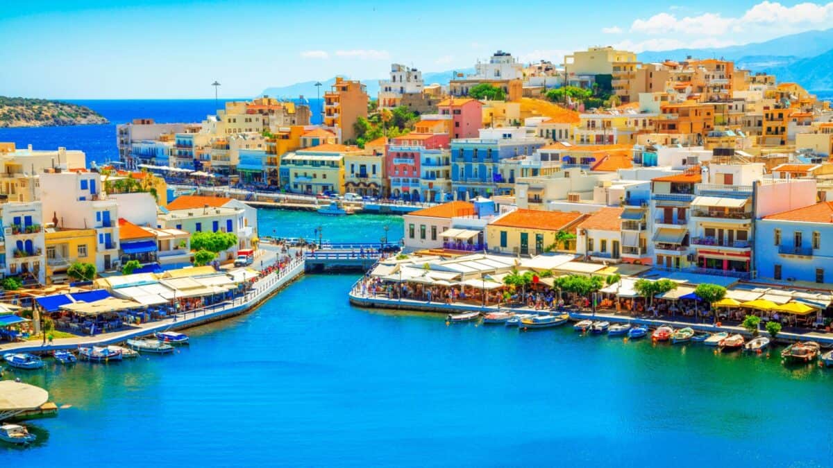 <p>Crete is the largest Greek island with the highest population. If you want to experience true Greek culture, this is the island you’ll want to visit. You can spend your days exploring the island’s many ancient ruins and stunning beaches. </p><p>Then, after sunset, you can enjoy fantastic Greek cuisine cooked by locals at one of the island’s thousands of restaurants.</p><p>Elafonissi Beach is the most famous beach on the island, and for good reason. It has pink sand and some of the most beautiful sparkling blue water in the world!</p>