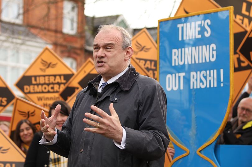 Sir Ed Davey Tells Rishi Sunak 'Time's Running Out' In Harpenden ...