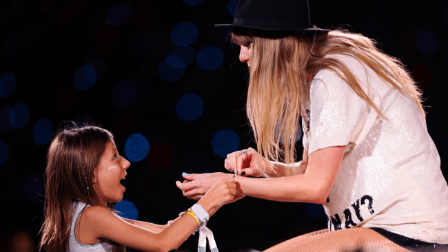 <p>Another cute idea is to make friendship bracelets for the Eras Tour about Taylor Swift herself. She's the main attraction, after all!</p>    <ul> <li>Taylor Swift</li>    <li>TS</li>    <li>13</li>    <li>T. Swizzle</li>    <li>Swiftie</li>    <li>I <3 Taylor</li>    <li>Swiftie Since [Year]</li>    <li>Thank You Tree </li> </ul> <p><a href="https://stylecaster.com/lists/taylor-swift-bracelet-ideas/">View the full Article</a></p>