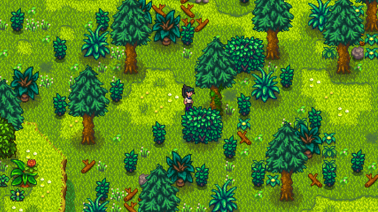 Where to find moss in Stardew Valley