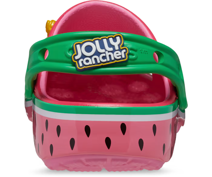 Crocs and Jolly Rancher Step Into Spring With Watermelon-Inspired Clogs