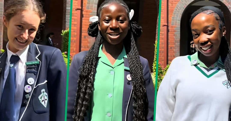 Mzansi students unveil their matric dance outfits in a before and after TikTok video