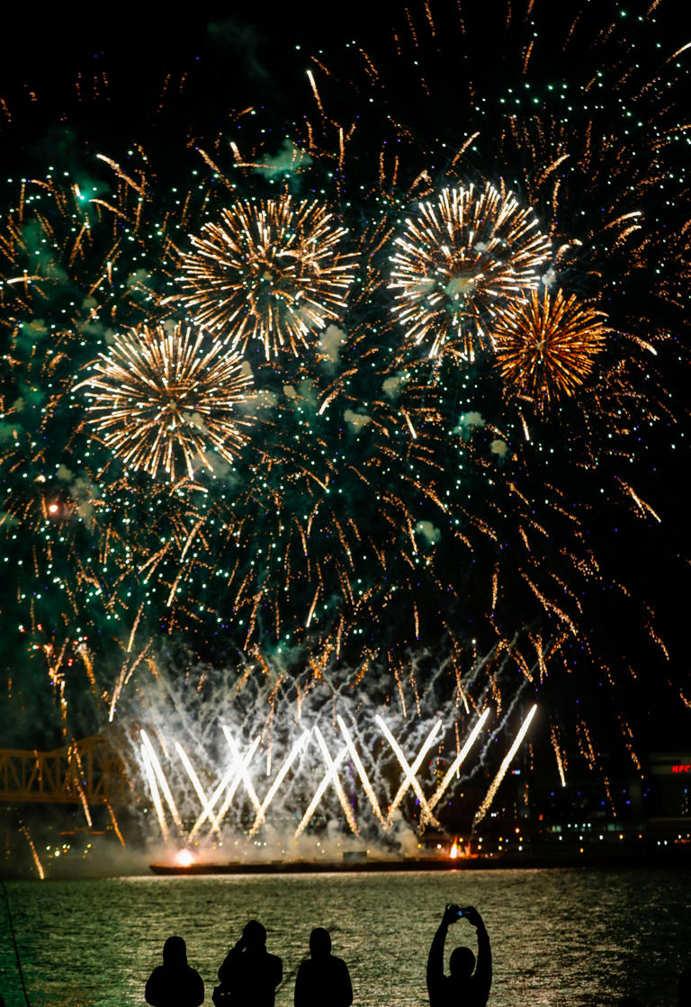 Thunder Over Louisville 2024 Air Show, Fireworks Awes Crowds At 