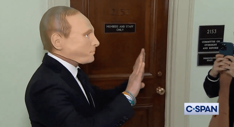 Dem Rep. Jared Moskowitz dons Putin mask to troll Republicans ahead of ...