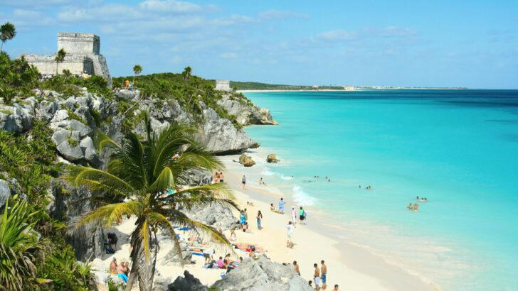 Mexico Deploys National Guard To Tulum's Beaches To Help Keep Tourists Safe  