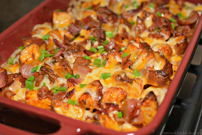 Loaded Chicken and Potato Casserole