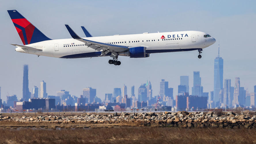 Delta Air Lines Boeing plane loses emergency slide mid-flight, crew hears 