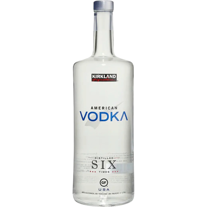<p> You may be surprised to find that Kirkland Signature actually has more than one type of vodka under its label. </p> <p> The Kirkland Signature American Vodka includes heartland grains and spring water for a distinct American vodka taste that is cheaper than name-brand versions. </p>
