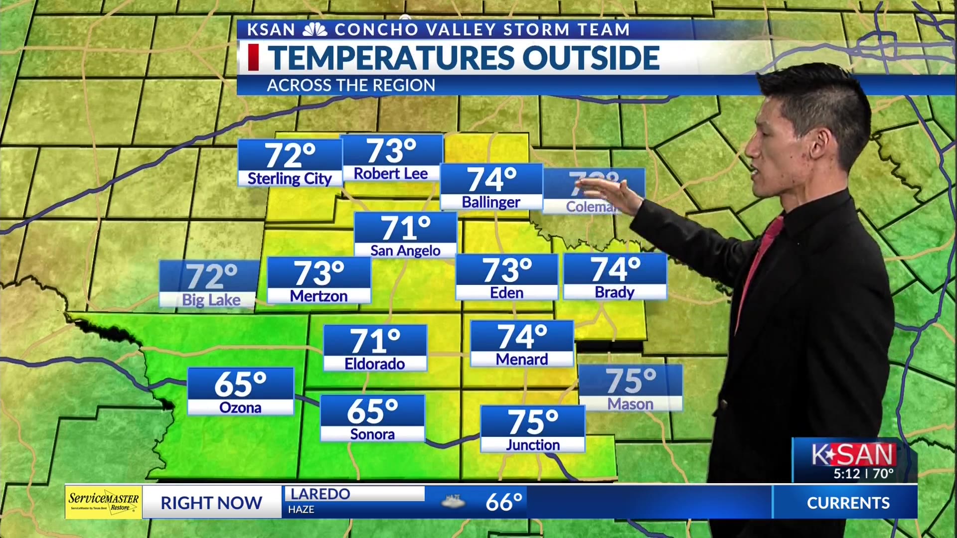 KSAN Evening Weather Outlook: Wednesday March 20th, 2024