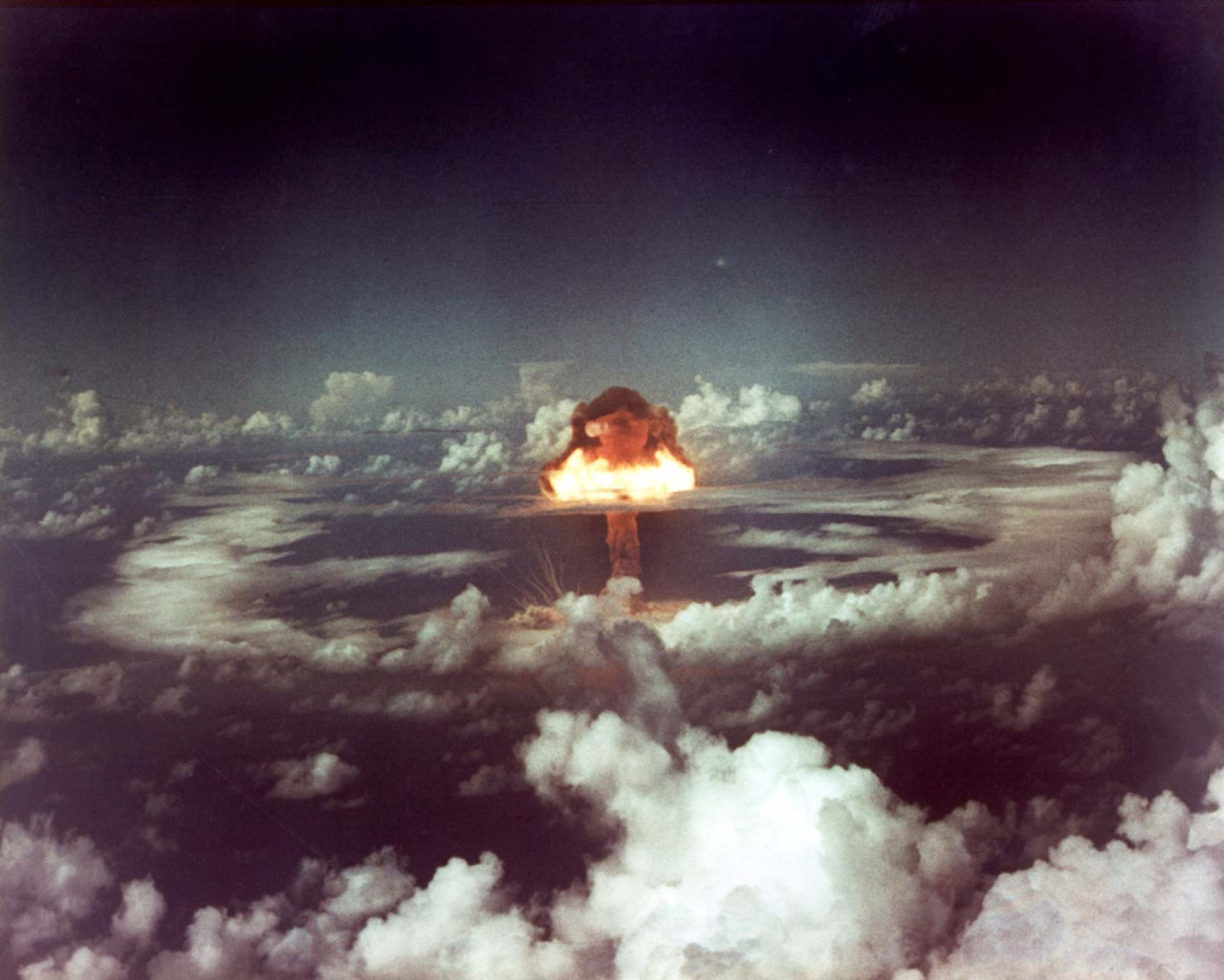 <p>Between 1946 and 1962, the US military conducted 105 atmospheric nuclear tests over the Marshall Islands and several other nearby South Pacific atolls.</p><p>You may also like:<a href="https://www.starsinsider.com/n/382533?utm_source=msn.com&utm_medium=display&utm_campaign=referral_description&utm_content=686881en-us"> The best ever stage-to-screen musicals</a></p>