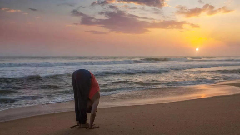 surya namaskar benefits: know how this yoga pose benefits your overall health