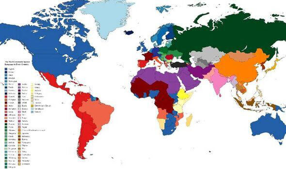 world languages map