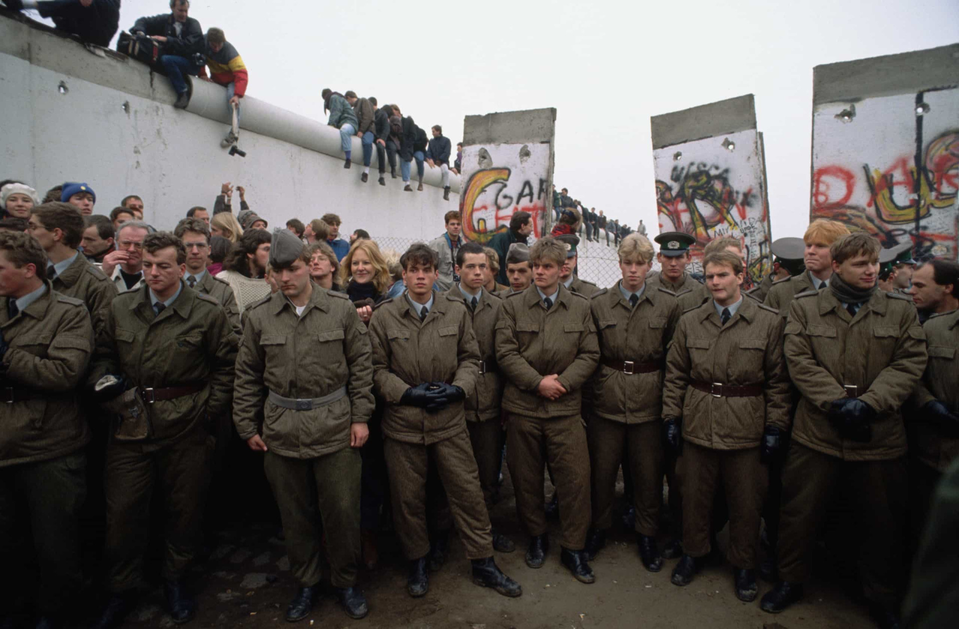 <p>The fall of the Berlin Wall on November 1990 and the Iron Curtain, along with the reunification of Germany, sees the beginning of the end of the Cold War.</p><p><a href="https://www.msn.com/en-ca/community/channel/vid-7xx8mnucu55yw63we9va2gwr7uihbxwc68fxqp25x6tg4ftibpra?cvid=94631541bc0f4f89bfd59158d696ad7e">Follow us and access great exclusive content every day</a></p>