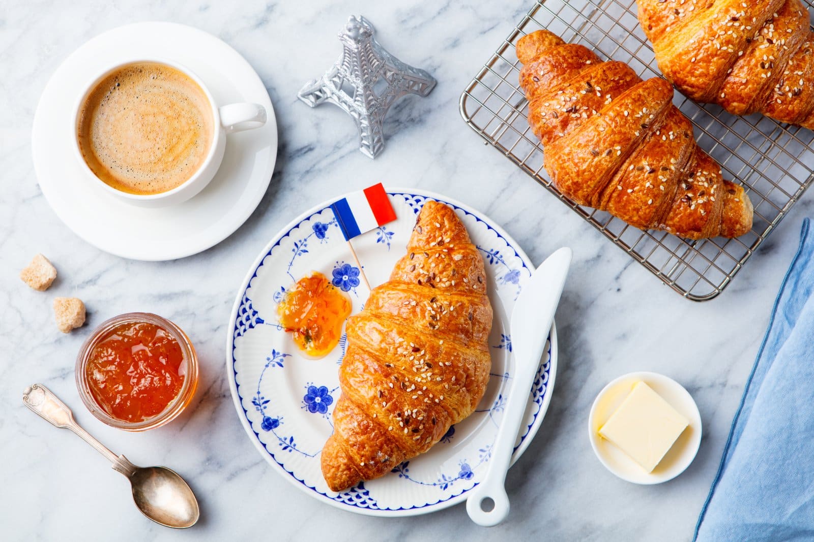 Image Credit: Shutterstock / Anna_Pustynnikova <p><span>Italians typically enjoy a light breakfast, often consisting of coffee and a pastry, such as a cornetto (similar to a croissant) or biscotti dipped in coffee. Breakfast is usually quick and simple, as Italians prefer to savor their morning coffee at a local café while catching up with friends or reading the newspaper.</span></p>