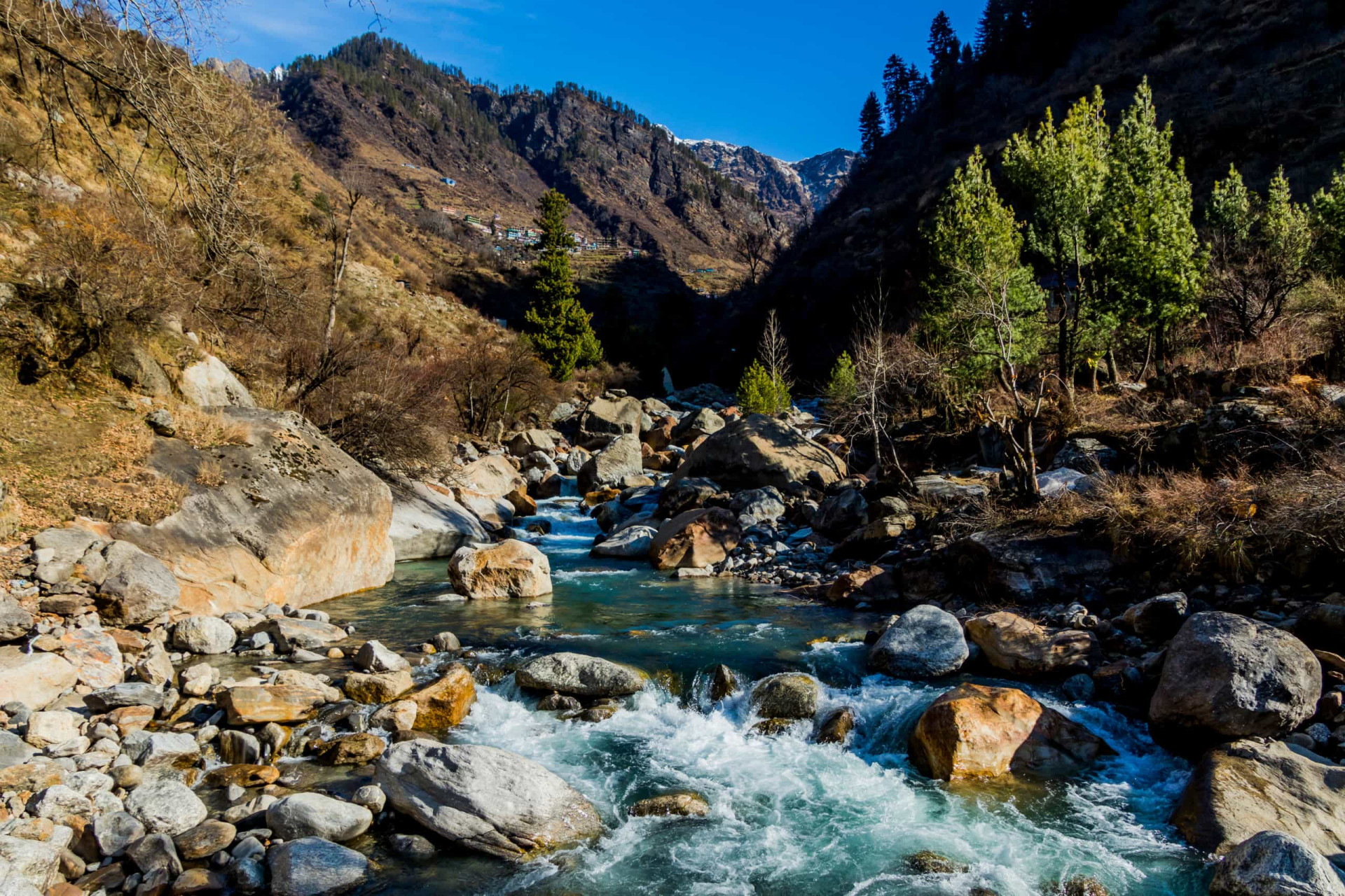 <p>Tucked away in the verdant Parvati Valley in the Kullu district of Himachal Pradesh is Kasol hill station. A Himalaya hotspot for backpackers, Kasol is found at an elevation of 1,640 m (5,380 ft) on the way to the pilgrim town of Manikaran. Interestingly, Kasol has a sizeable Israeli population, and visitors can't help noticing the abundance of signs outside shops and cafés written in Hebrew.</p>