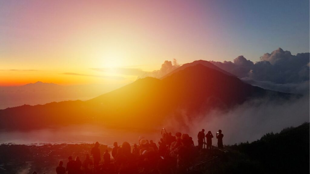<p><span>Mount Batur is an active volcano that, at 1717 meters high, dominates the landscape of Bali. One of the most popular activities in Bali is hiking to the top of Mount Batur to enjoy the sunrise. </span></p><p><span>The trail is suitable for beginners, and depending on your fitness level, it will take between 2 and 4 hours to summit. Dress warmly, wear good gripping footwear, and bring plenty of snacks and water. Most visitors climb with a guide as part of a tour, but it is possible to do it on your own—though for safety, you should always hike with others. </span><span>Your efforts will be rewarded with a spectacular panoramic view of Bali. </span></p>