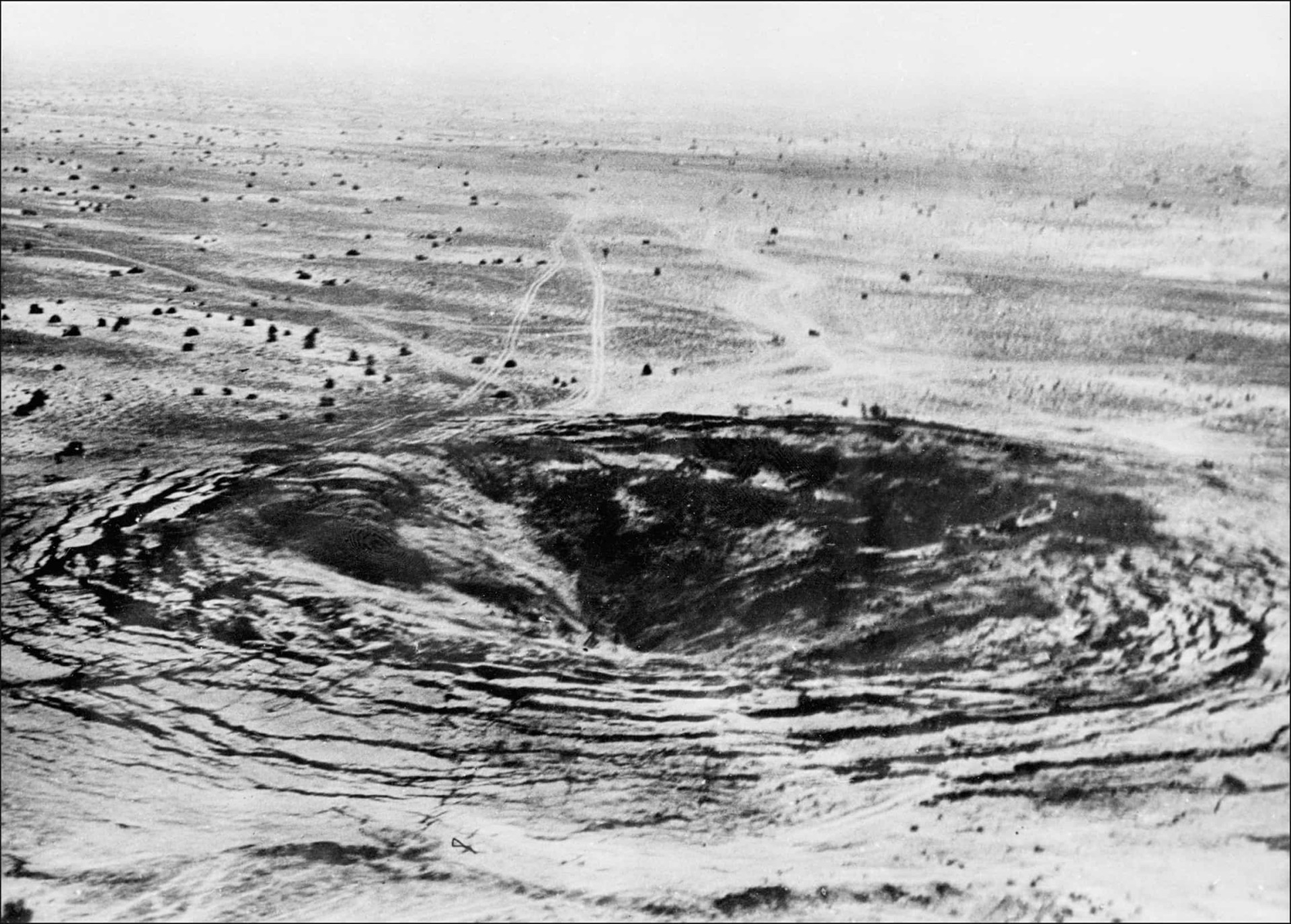 <p>India's testing of a nuclear device and the stalling of the vital SALT II talks edges the clock forward. Pictured: a crater marks the site of the first Indian underground nuclear test conducted on May 18, 1974 at Pokhran in the desert state of Rajasthan.</p><p>You may also like:<a href="https://www.starsinsider.com/n/368021?utm_source=msn.com&utm_medium=display&utm_campaign=referral_description&utm_content=490923v3en-au"> Underexplored places you should definitely visit</a></p>