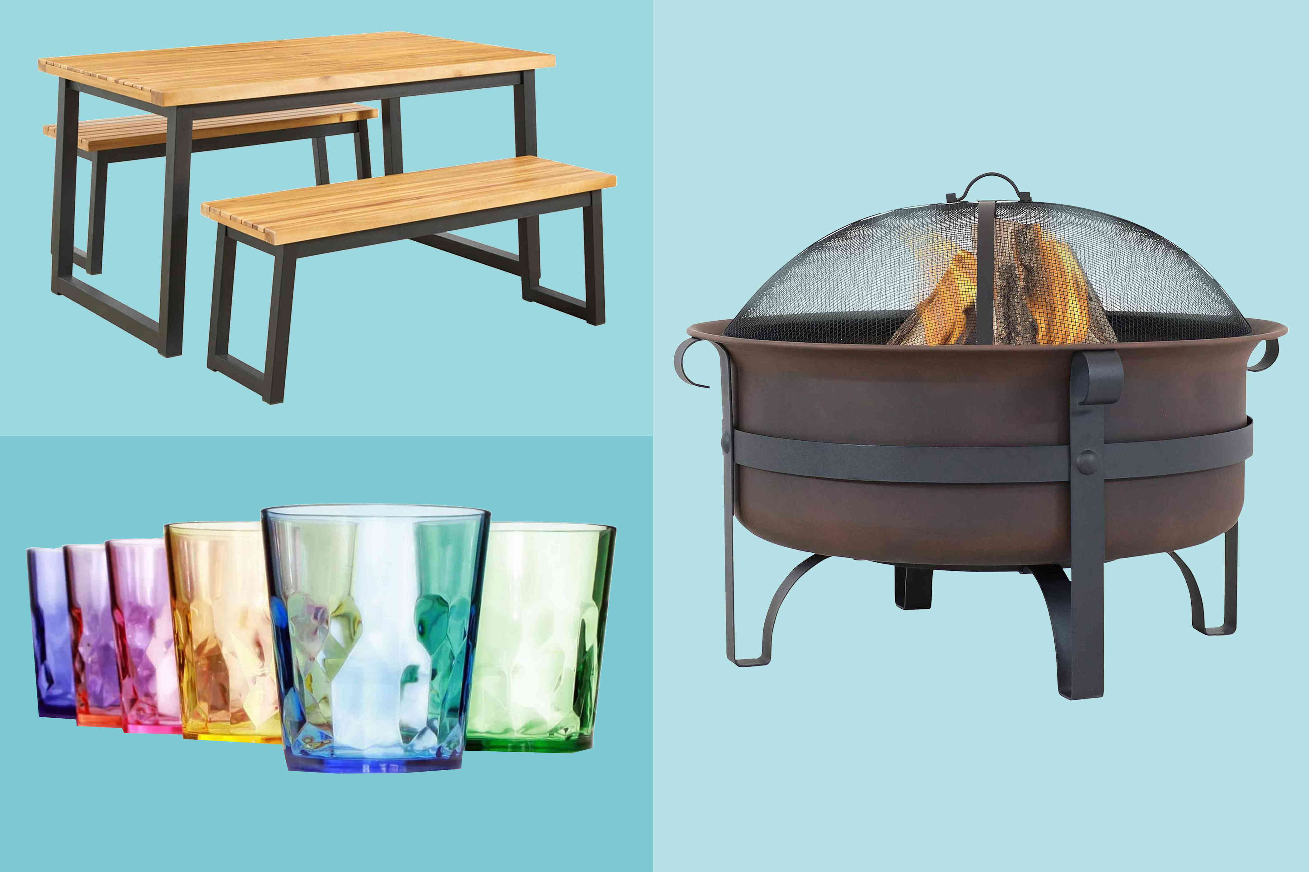 amazon, 15 amazon outdoor dining and entertaining essentials to revamp your backyard—and they’re all on sale