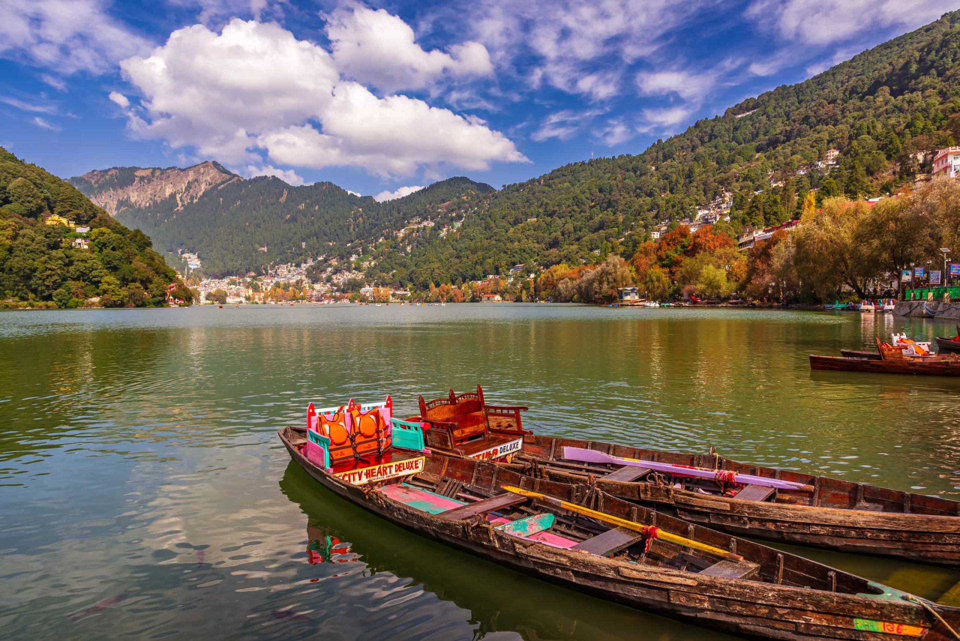 <p>The charming picture-perfect Nainital hill station in Uttarakhand state is celebrated for its scenic <a href="https://www.starsinsider.com/travel/182427/the-most-spectacular-lakes-on-earth" rel="noopener">lake</a>, which nestles in the Kumaon foothills nearly 2,000 m (6,561 ft) above sea level. Nainital is surrounded by mountains, the highest being Naina, at 2,615 m (8,579 ft), and the sense of the remote is tangible. It's probably why this hill station ranks among the most visited in northern India.</p><p>You may also like:<a href="https://www.starsinsider.com/n/252211?utm_source=msn.com&utm_medium=display&utm_campaign=referral_description&utm_content=470081v2en-en"> Who has the most vandalized star on the Hollywood Walk of Fame?</a></p>