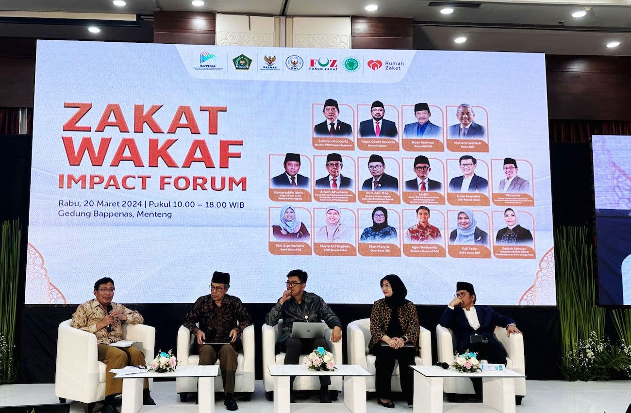 Kemenag Dan Bappenas Bersinergi Dalam Optimalisasi Tata Kelola Zakat Wakaf