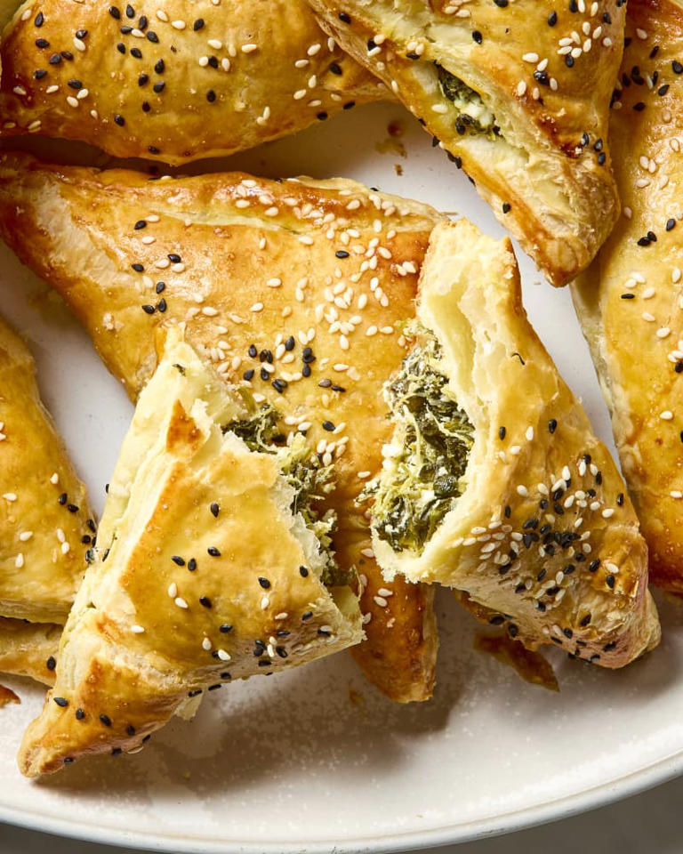 My Feta-and-Spinach Stuffed Pastry Pockets Are Worth Fighting Over