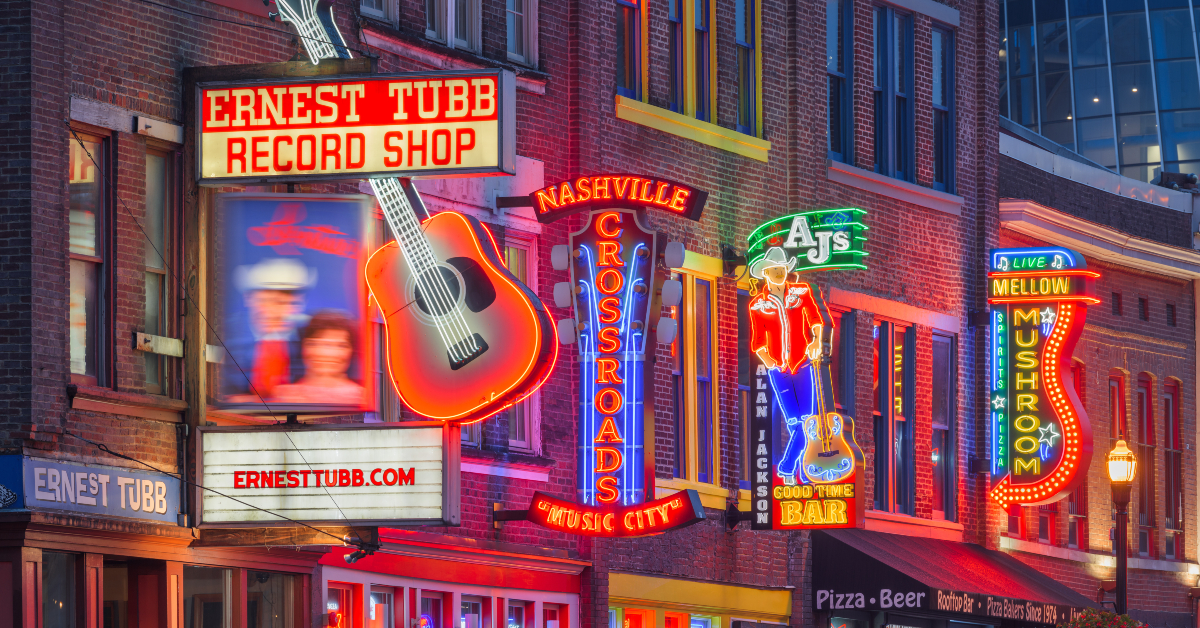 <p>Nashville's iconic music scene and Southern hospitality are unparalleled. Retirees can explore the Country Music Hall of Fame, tour the Grand Ole Opry, or take in the historic sights of Broadway for free.  </p> <p> Be on the lookout for free concerts, cheap yet delicious eats, and discounted admission to museums. </p>