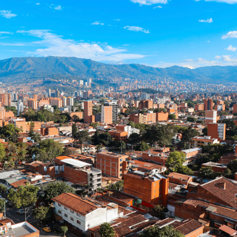 Medellin, Colombia skyline