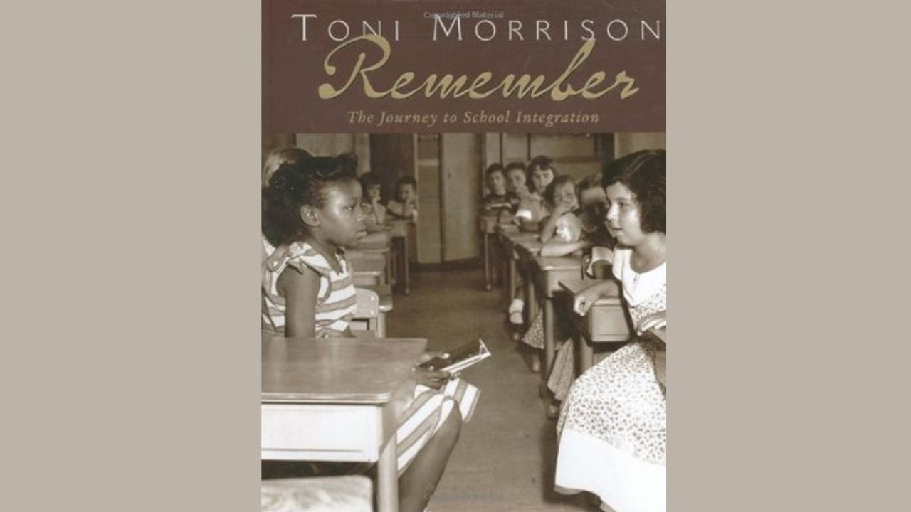 <p>Over decades, Morrison collected countless archival photos that depicted major historical moments in the work to desegregate school systems. <em>Remember</em> tells the fictional story of the children who experienced schooling in the era of “separate but equal.” The fictional representation of the children allows audiences to enter an otherwise underexplored perspective.</p><p>Reading Morrison’s take on a child’s perspective during an incredibly traumatic time in American history allows audiences to understand both the time and Morrison’s feelings on desegregation. </p>