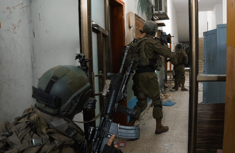 IDF troops operating in the Gaza Strip, March 20, 2024. 