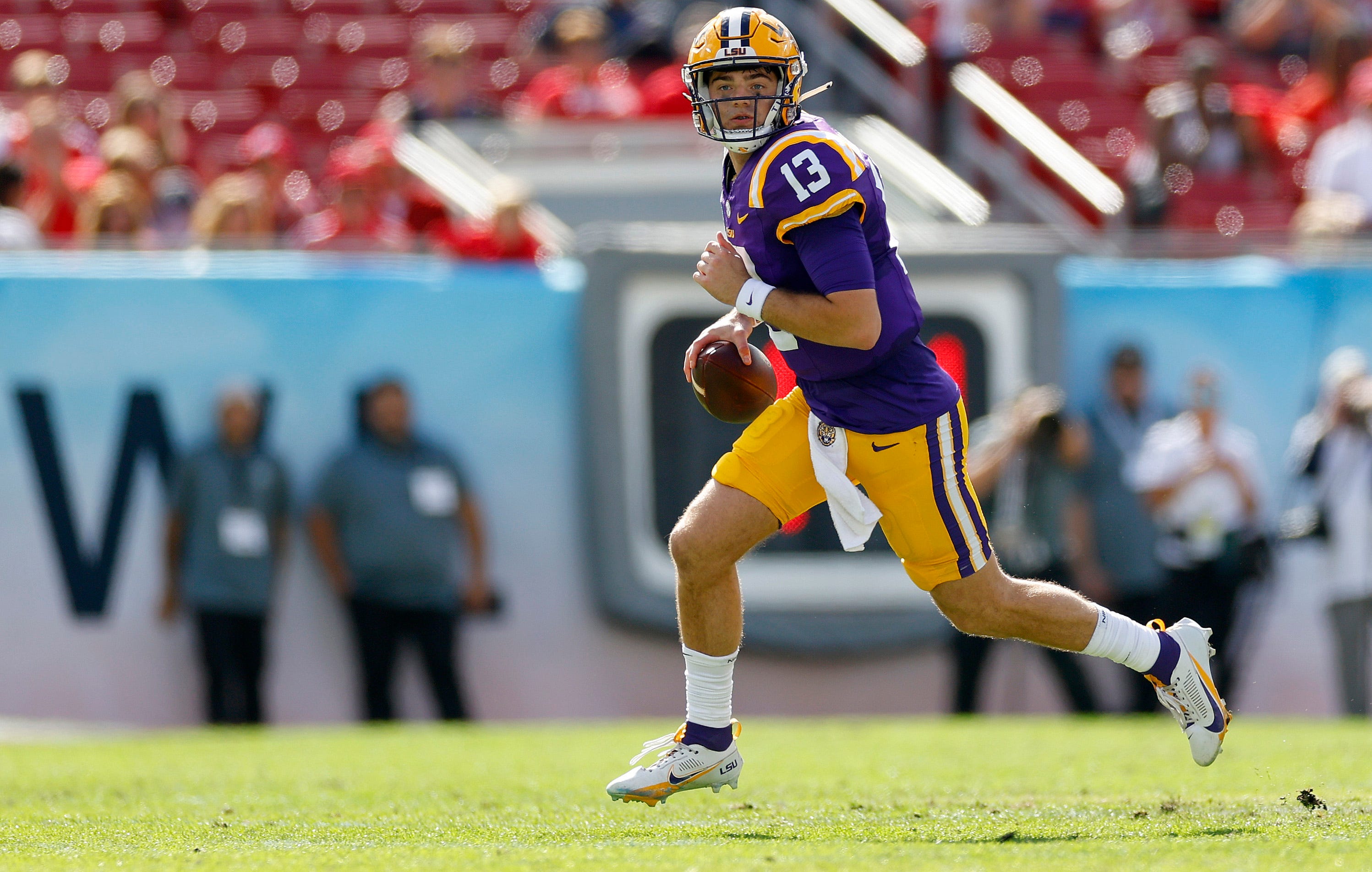 Garrett Nussmeier Says He Can Use His Legs To Help LSU's Offense In 2024