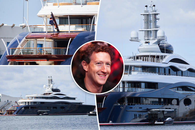 See Mark Zuckerberg’s glossy new $300M, 287-foot superyacht ‘Launchpad’