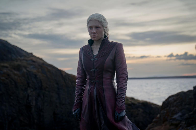 Emma D’Arcy as Rhaenyra Targaryen in the second season of "House of the Dragon."