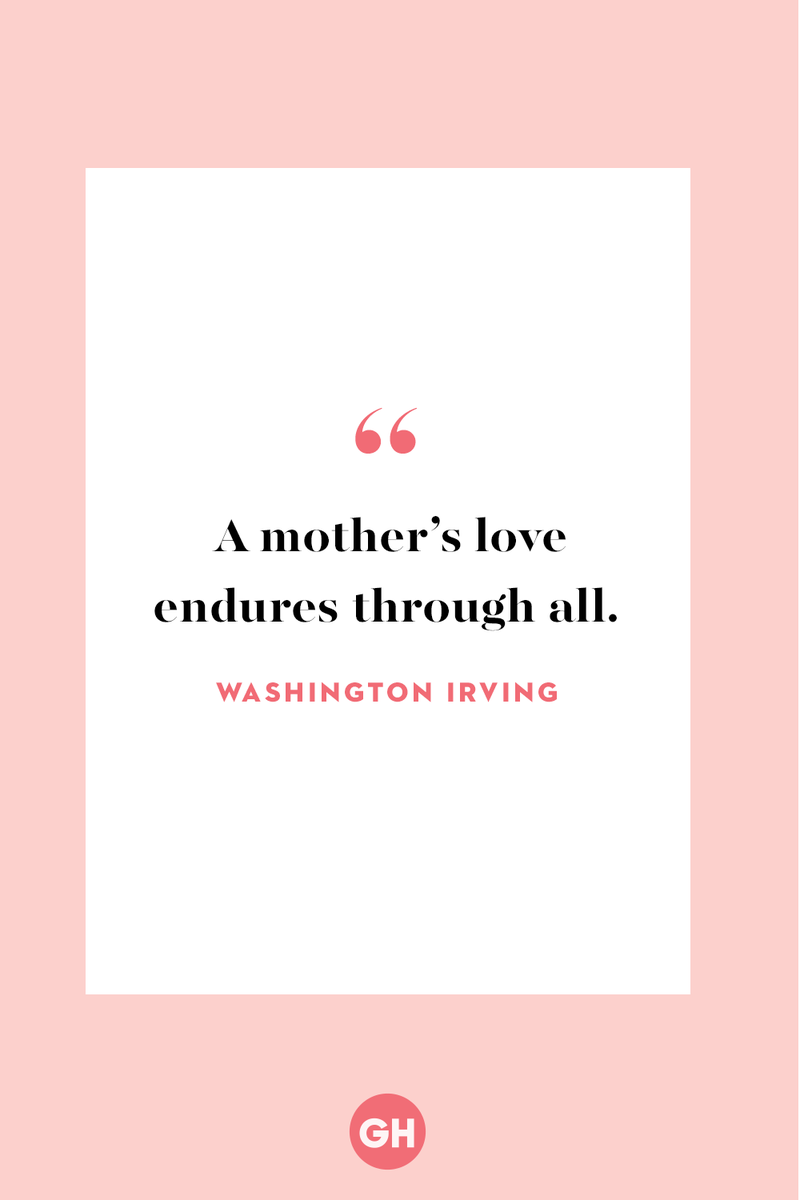 <p> A mother’s love endures through all.</p>