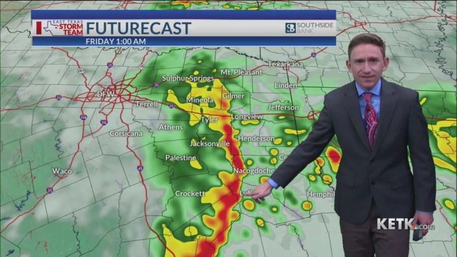 Thursday Evening Forecast: Rain Continues Tonight