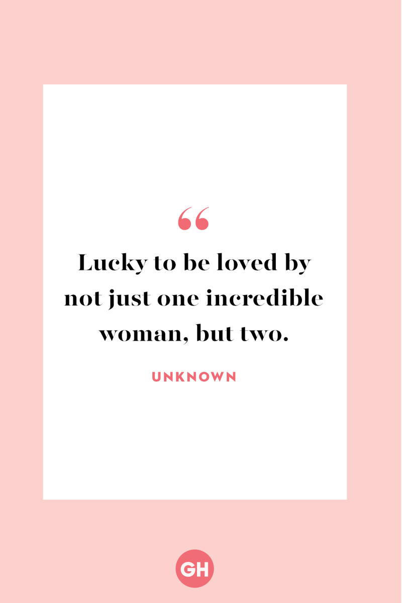 <p>Lucky to be loved by not just one incredible woman, but two.</p>