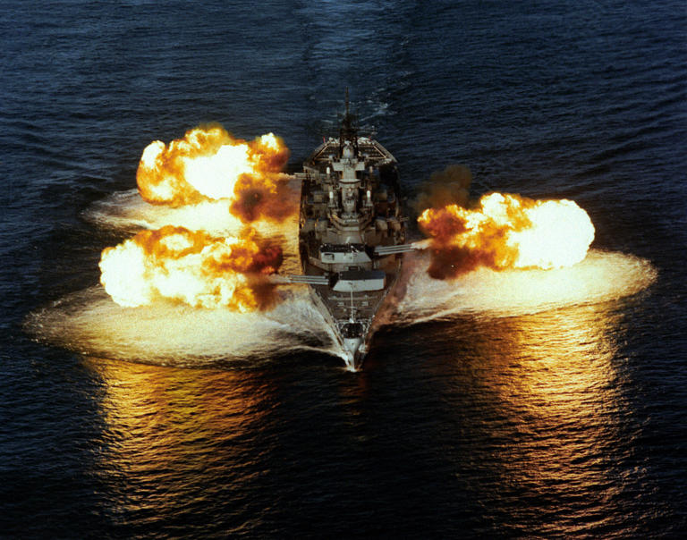 Battleship New Jersey Leaves Her Pier For First Time In Over 30 Years