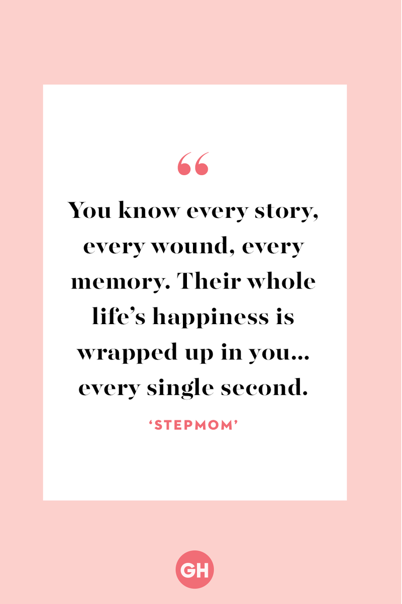 <p>You know every story, every wound, every memory. Their whole life's happiness is wrapped up in you... every single second.</p>