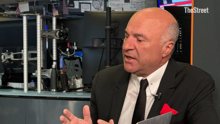 Shark Tank's Kevin O'Leary talks with TheStreet about entrepreneurship. -lead