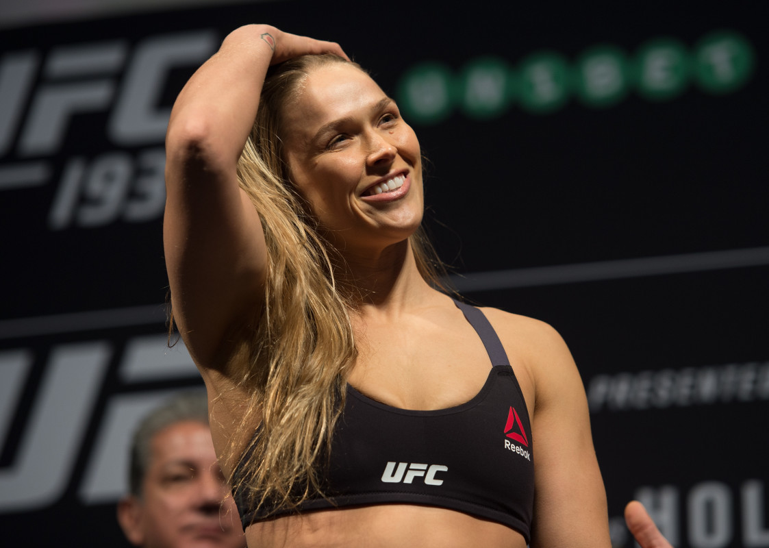 Ronda Rousey Turned Heads In Stunning 'Body Paint' Only Photo