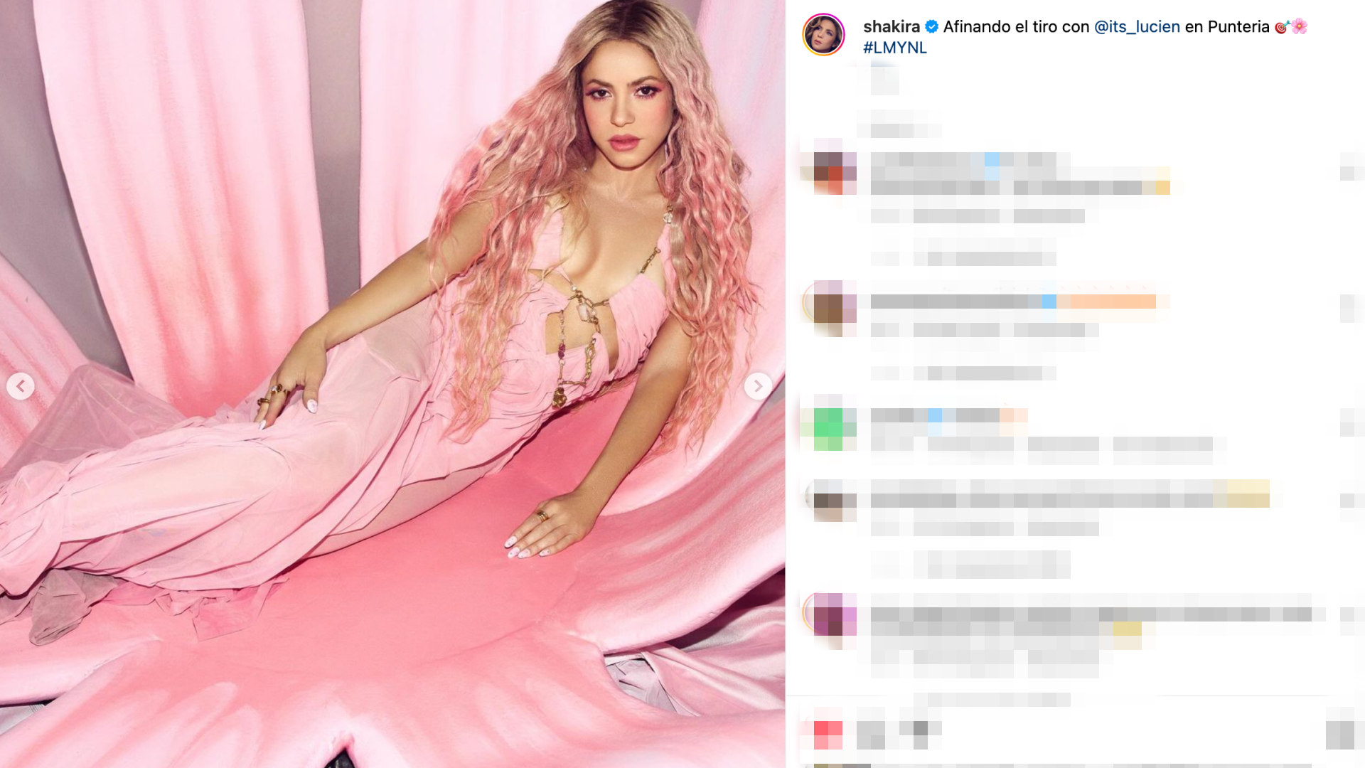 Lo nuevo de Shakira sus sorpresivas imágenes junto a Lucien Laviscount