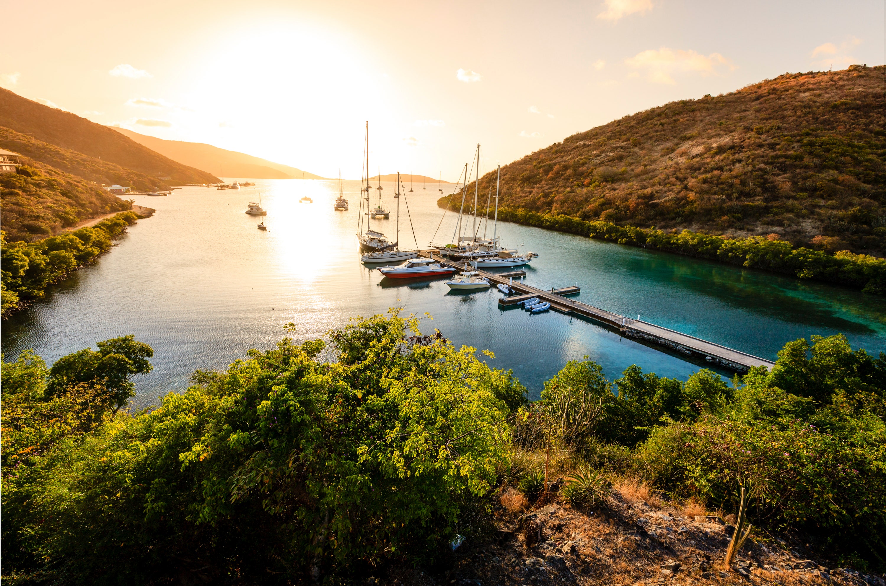<p>The <a href="https://www.cntraveler.com/story/where-to-eat-stay-and-play-in-the-british-virgin-islands?mbid=synd_msn_rss&utm_source=msn&utm_medium=syndication">British Virgin Islands</a> and <a href="https://www.cntraveler.com/sponsored/story/americans-can-leave-their-passports-behind-to-reconnect-with-this-caribbean-paradise?mbid=synd_msn_rss&utm_source=msn&utm_medium=syndication">US Virgin Islands</a> are some of the best training grounds for novice sailors “because of their line-of-sight sailing, predictable wind, and sailor-friendly destinations,” Quezada says. “In the BVI, you can learn to sail and have a beach vacation simultaneously.”</p> <p>If you’re looking to get your bareboat license, there are several ASA-certified sailing schools in the BVI and US Virgin Islands. <a href="https://cna.st/affiliate-link/3qWb9ebJmvAykTPuCAMuQmJCtNYHeP2tSqKHGQsjySq9oFNgP2ZxWtPwMfQ1ybGrtkKCtJzV7opXbFBSY5mDCFjrp52g2NQpAj9jsLpxDsf5377Szsdu1s1PN2BMK689VmZDm32YeqrJv" rel="sponsored">Offshore Sailing School</a>, one of the world's preeminent sailing institutions, offers fast track courses for all levels of sailing. Alternatively, charter a captained catamaran, one of the most popular ways to explore the Caribbean.</p><p>Sign up to receive the latest news, expert tips, and inspiration on all things travel</p><a href="https://www.cntraveler.com/newsletter/the-daily?sourceCode=msnsend">Inspire Me</a>