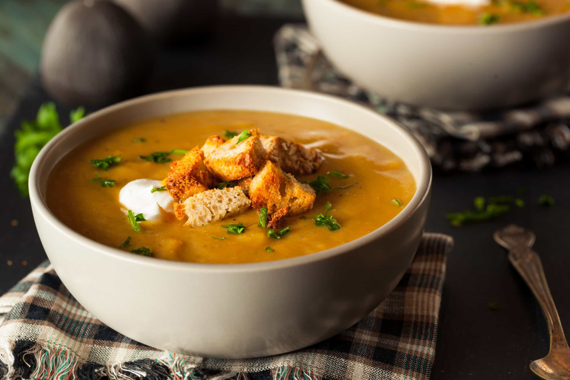Butternut squash soup