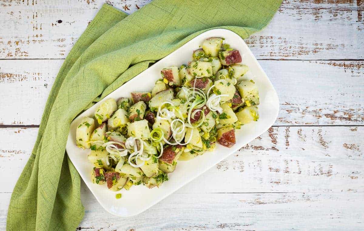 <p>Here’s a fresh take on potato salad, using herbs and green garlic to amp up the flavor. It’s a side dish that feels new and vibrant. Perfect for complementing any main dish at your brunch. It’s easy to make and even easier to enjoy. <br><strong>Get the Recipe: </strong><a href="https://cookwhatyoulove.com/potato-salad-with-herbs-and-green-garlic/?utm_source=msn&utm_medium=page&utm_campaign=15%20easter%20brunch%20ideas%20that%20aren't%20just%20eggs">Potato Salad with Herbs & Green Garlic</a></p>