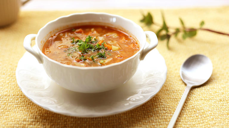 Elevate The Flavor Of Vegetable Soup With A Splash Of Carrot Juice