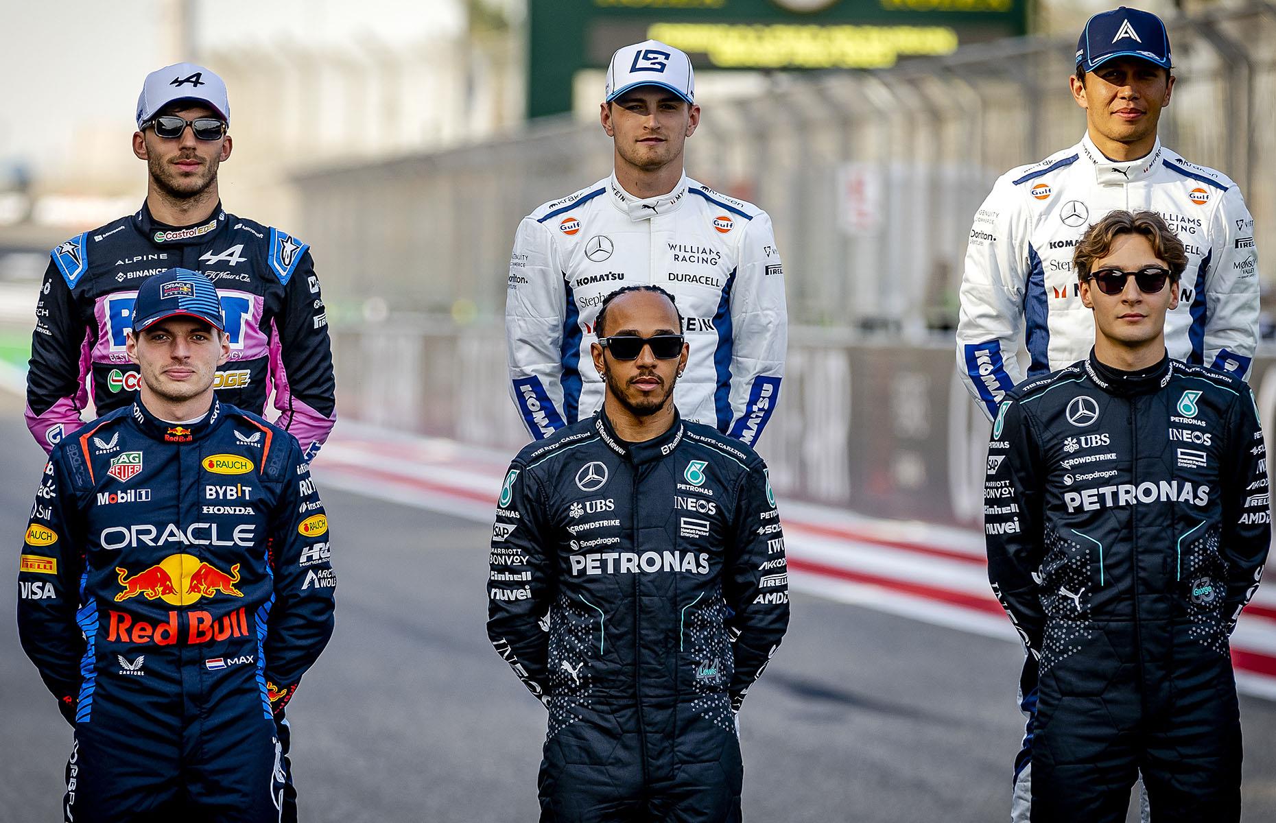 Ranked the Formula 1 drivers' rich list